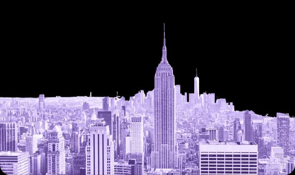 New York skyline with the Empire State Building